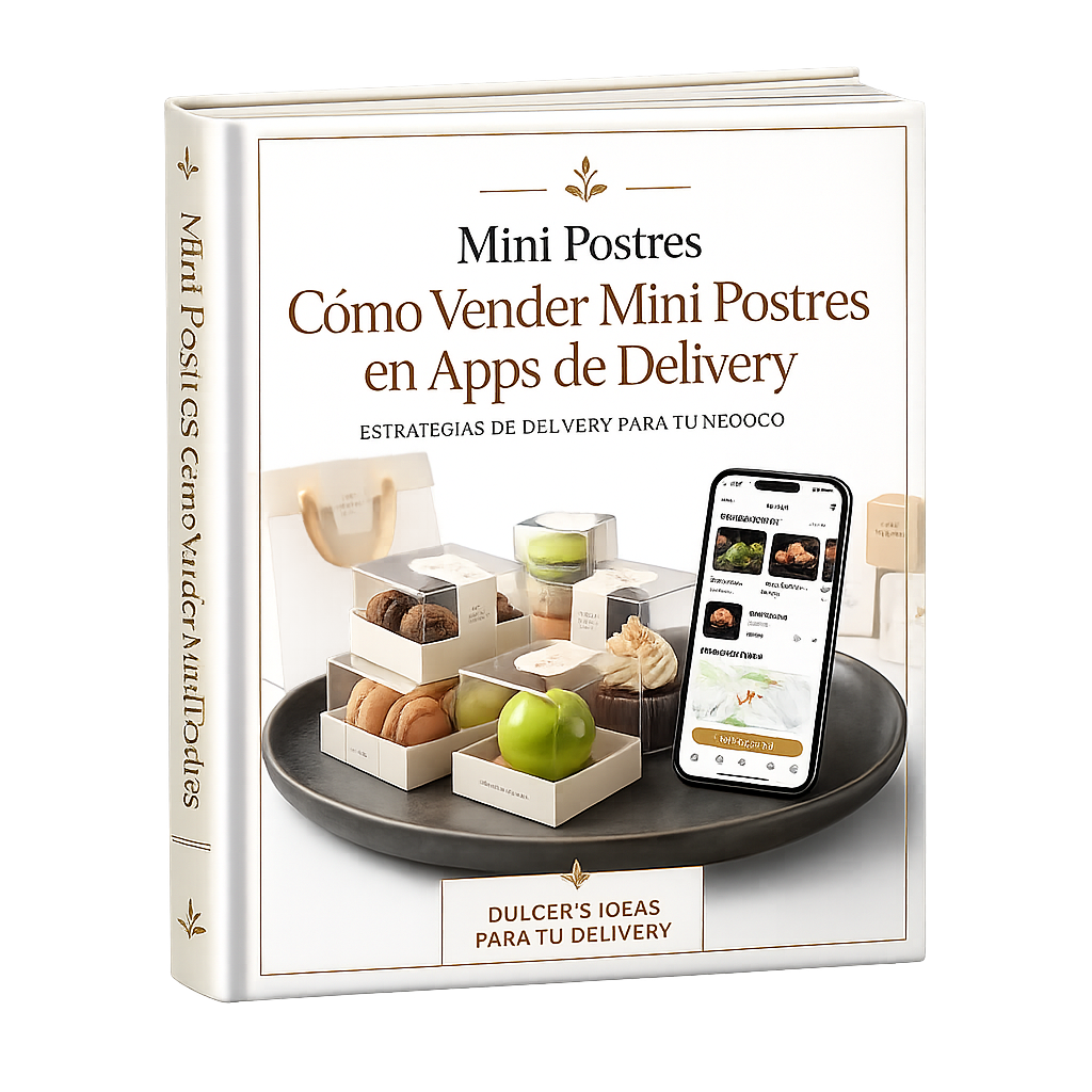 Cómo Vender Mini Postres en Apps de Delivery